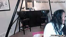 maxine x in a college uniform dildo fucks her sweet asian pussy