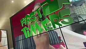 is this your first vibrator, teen? she asks curiously