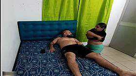 la perra de mi empleada quiere que me la folle al sentir celos de mi vecina - porno en español