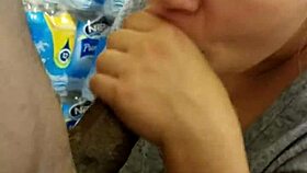 i sucked that big black cock at work, oh boy