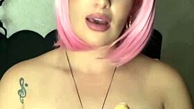 Guiando tua punheta enquanto me masturbo toda rosinha e cheirosa com a buceta molhada