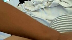 I am the big ass woman teasing the cleaner with my curves