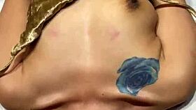 intense double penetration with dildo and cock leaves me overwhelmed with pleasure