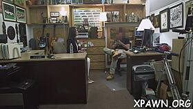 Sexy Harlot Does Not Shy Away from Having Sex in Shop