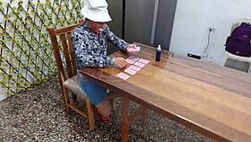 Old man fucking with young 18+ student