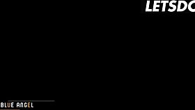 sweet babe blue angel moans as boyfriend eats wet pussy and fucks