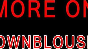 cleavage teasing voyeur downblouse