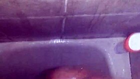 I'm Jerking My Big Black Cock In The Shower, Getting Ready To Cum! 💦