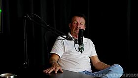 Carlos Urach shares intense domination moments with Bia Hot and Pri Melancia in the preliminares podcast, part two, featuring sheer red lingerie.