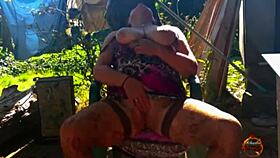 What Intriguing Outdoor Scenes Does Klaudiaambergirl Bring In This Compilation?