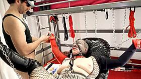 Behind the Scenes of Miss Kika Rough Sex on Sling - Wax Play