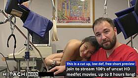 raya nguyen gets mandatory hitachi orgasms from doctor
