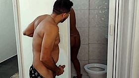 The attractive neighbor tried anal for the first time.