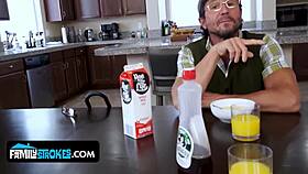 All she wants is spit-roasted with juicy dicks