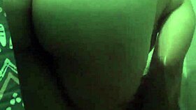 Aurora Borealis, the sexy chubby Mexican, masturbates in the shower part 2