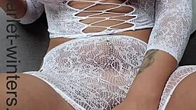 Hot Busty Teacher's Secret Toy Time