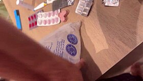 Teen Bent Over for Rough Creampie Quickie