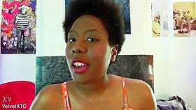 Pretty babe licks big black cock in pov casting interview with dirty talk 😋