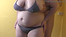 Pregnant Wife with Big Boobs Enjoys Bareback Cheating Sex