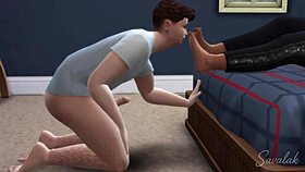 two mistresses dominate and submit the young boyfriend in full story with sound