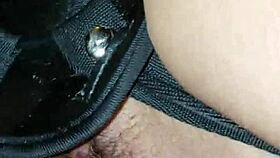 playing with my girl's sweet pussy on webcam