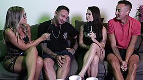 Safada mostra a buceta depois de falar que gostou de fazer o fetiche do dpv teve que gemer adora sentar e se excita na chupada - bruno abate e jenni faria watch on sheer red