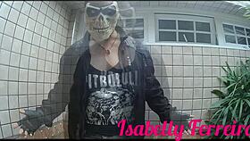 Eu e o leo skull in a specific transsexual crossdressing encounter.