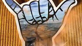 imagine fucked pussy bent over on bed in doggystyle