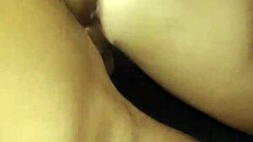 Hey, check out this backstage amateur couple in stockings and lingerie making homemade porn