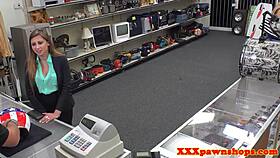 bigtit pawnee beauty gets facial from broker 😜