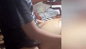 noooo she was scared that her boyfriend would find out college friend leaves the party and this happens