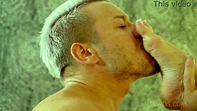 fucked a skinny gymnast with big tits at home 😈