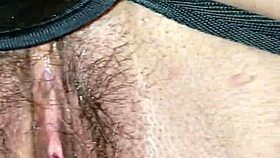 playing with my girl's sweet pussy on webcam