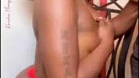 11 inch cock guy gets blowjob from evil eater keisha minaj cumshot