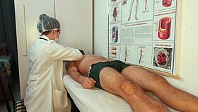 Does The Nurse Witness Unforgettable Erection In Front?