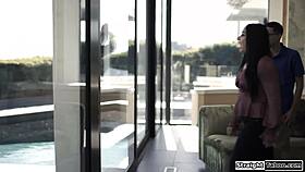 you're making me watch you fuck the teen 18+ neighbor from the window