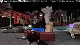 two pretty girls tried my dick in roblox condo game