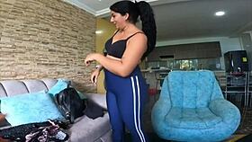 I have not seen my stepsister so long squeezed her white booty she changed into something more comfortable - jhodez1?