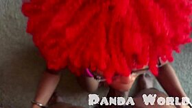 2 ebony sluts 1 latino and 1 bbc deepthroat riding mmff fourgy