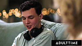 milf rachael catches guy jerking off