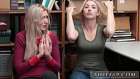 girl cop, mom, and daughter get caught in uniform fun