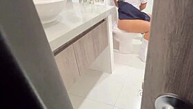 Perverted Follows Bathroom