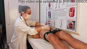 Does The Nurse Witness Unforgettable Erection In Front?