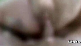 granny has blind date in the woods and pov hairy pussy fucking