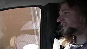 Intriguingly, cougar victoria valentino drains a big dick with facial