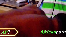 Ebony Gets Fucked Hard By Big Cock