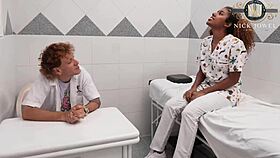 Angelika Suarez Nurse Almost Caught Fucking