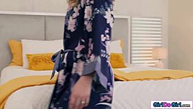 Is This Busty Asian Getting Licked And Fucked By Her GF?