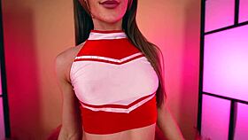 'this cosplay is hot,' hannahjames710 tries on outfit