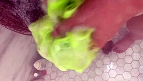 Big booty stepsister tells stepbrother he can cum wherever he wants so thats what he did